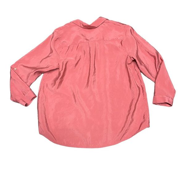 J. Jill Modal Mauve Blouse V Neck - Picture 5 of 5